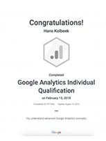 google analytics qualification